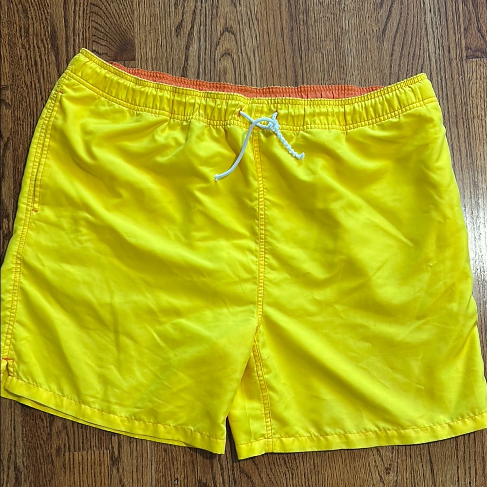 2/$11 Bright Yellow Swim Shorts